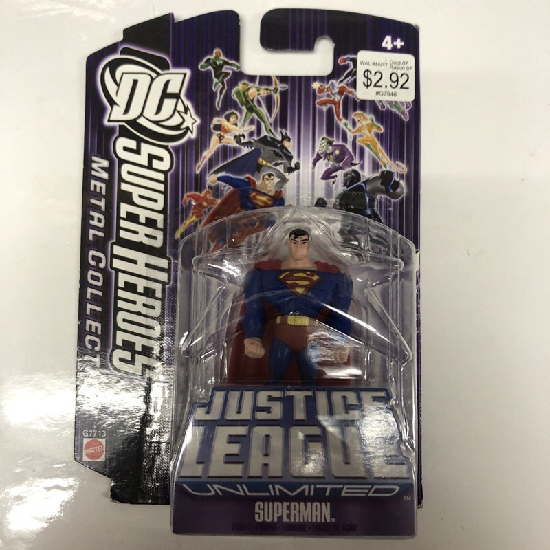Justice League Unlimited Super Heroes • Metal Collection • Mattel China