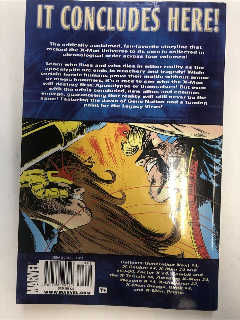 X-Men Age Of Apocalypse The Complete Epic Vol.4(2010)Marvel TPB SC S.Lobdell US