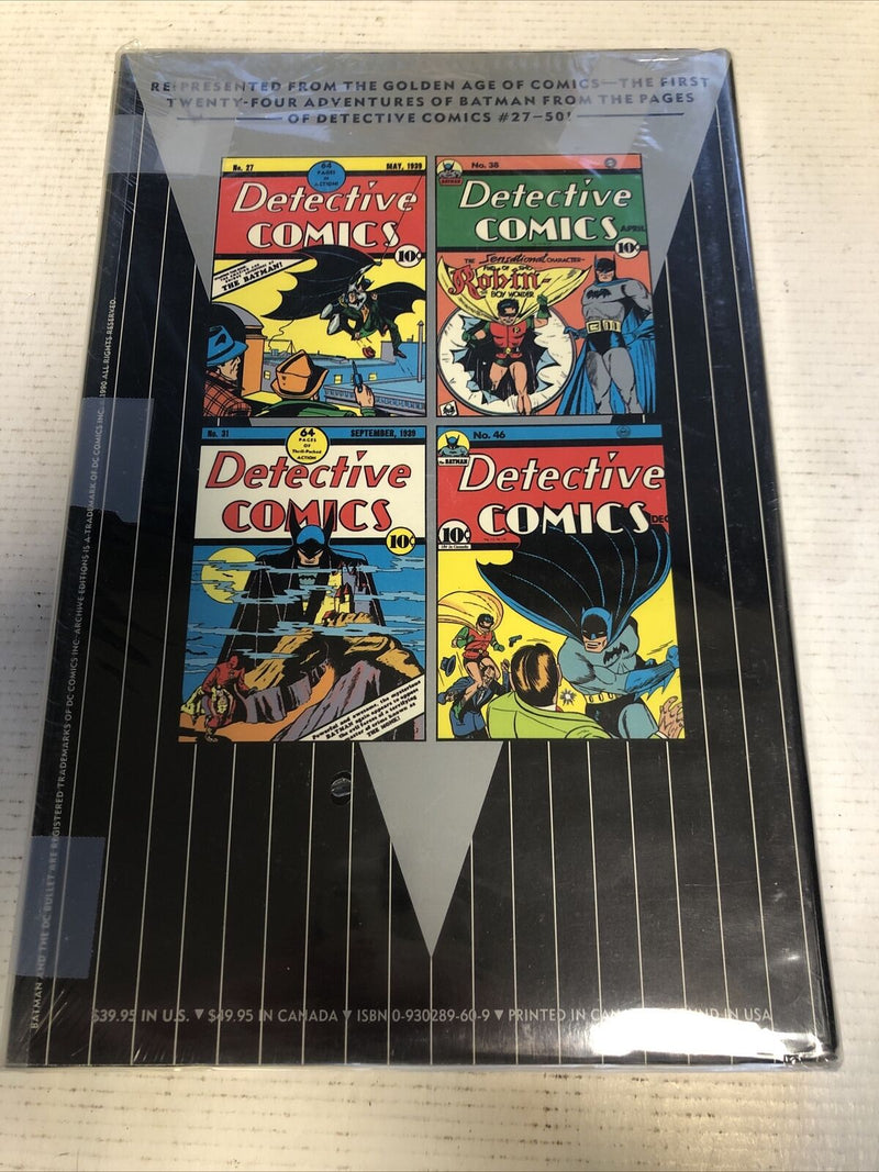Batman Archives Vol.1 By Bob Kane (1990) HC DC Comics