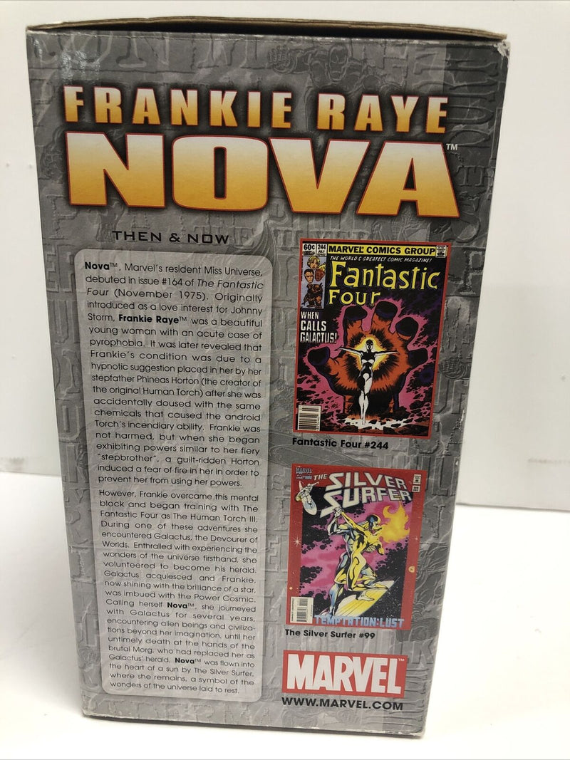 Frankie Raye Nova Marvel Mini-bust 6.5” Sculpted By Jim Maddox 2006