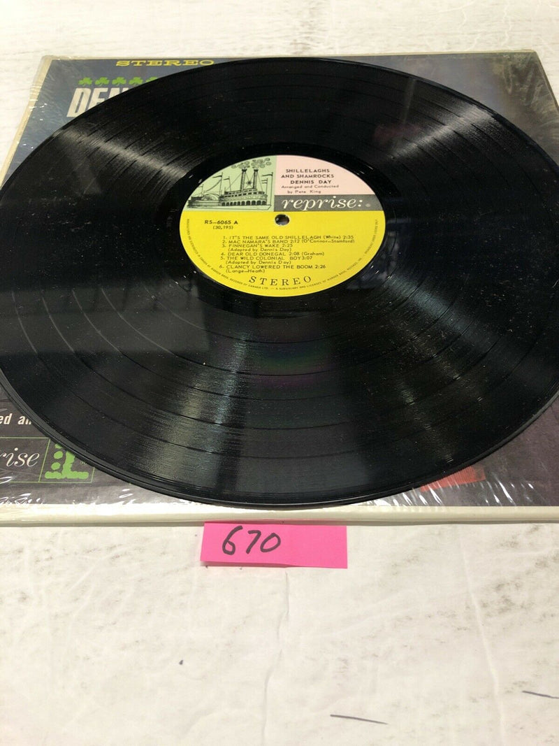 Dennis Day Shillelaghs & Shamrocks Vinyl   LP Album