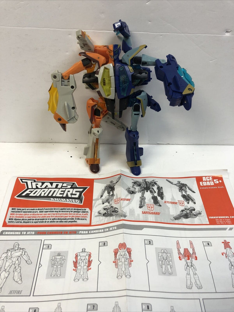 Transformers Animated Safeguard 2008 Complete Mint w/instructions
