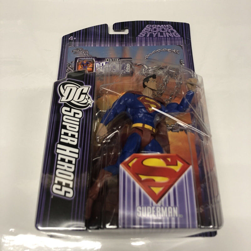 Superman • New DC Super Heroes • (2006) Exclusive Action Figure • Mattel