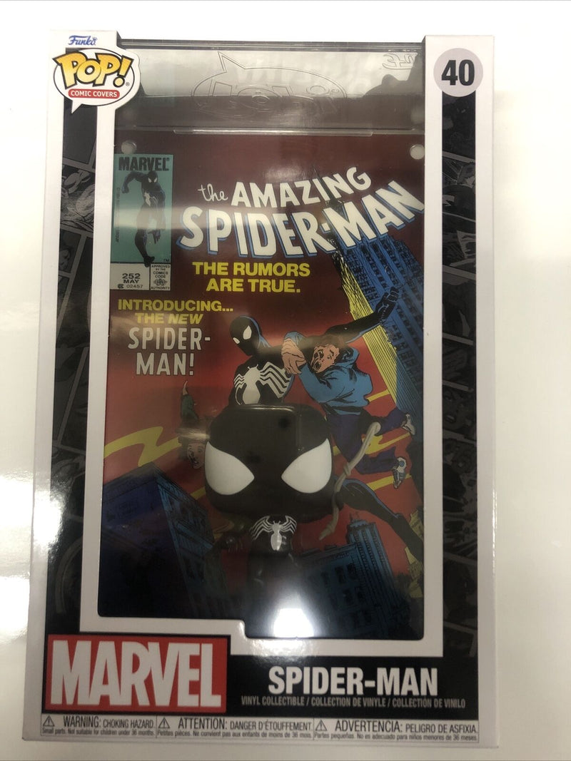Funko Pop! Comic Book Cover with case: Marvel - Spider-Man