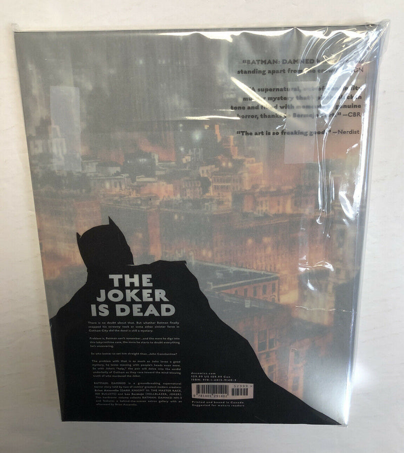 Batman Damned Hardcover HC (2019) | Black Label | Azzarello | Bermejo