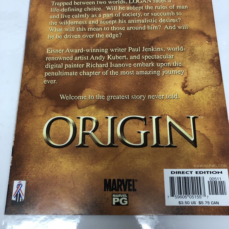 Wolverine Origin : Revelation (2002)