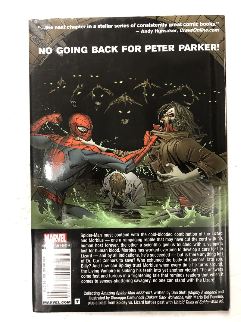 The Amazing Spider-Man Lizard-No Turning Back By Dan Slott (2012) HC Marvel