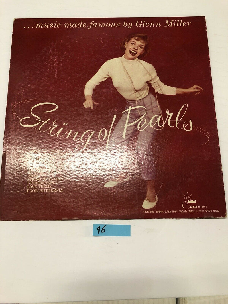 String Of Pearls Music Made Famous By Glen Miller Vinyl LP Album