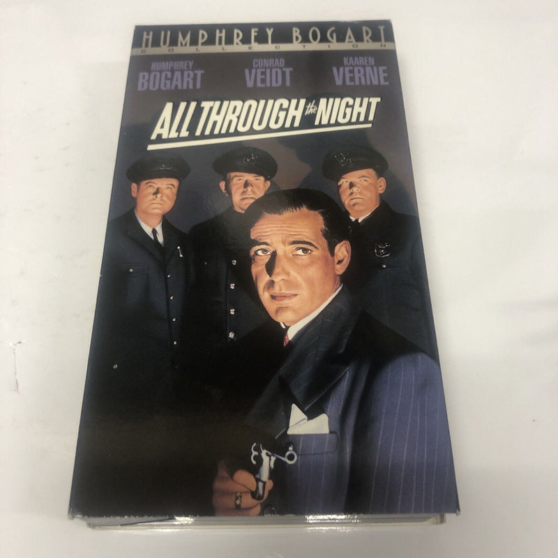 All Through the Night (2000) VHS Humprey Bogart Collection • Warner Bros