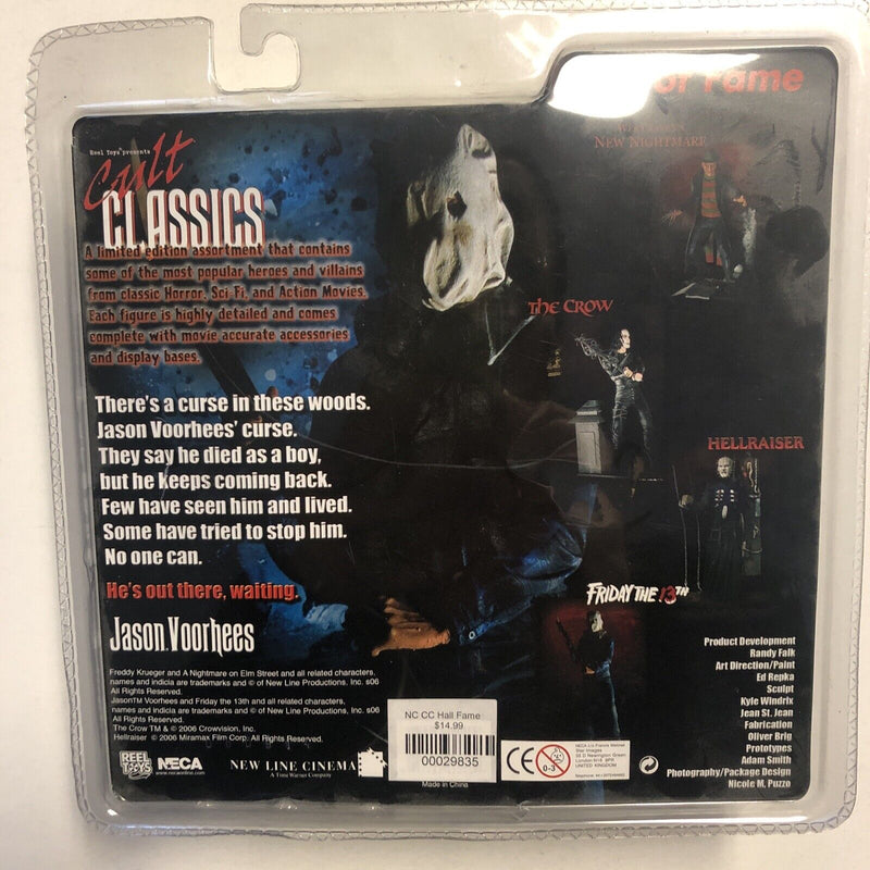 Cult Classics Hall of Fame (2006) Friday the 13th Part 2 Jason Voorhees| NECA