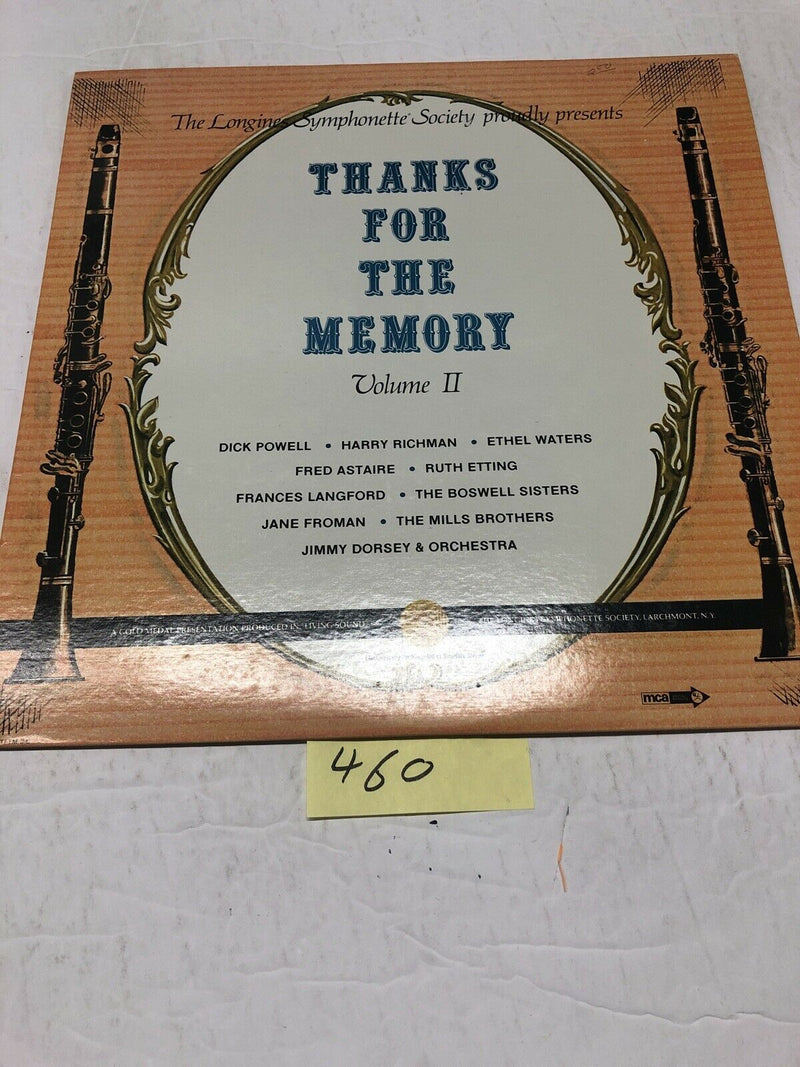 Thanks For The Memory Volume 2 Vinyl LP Album