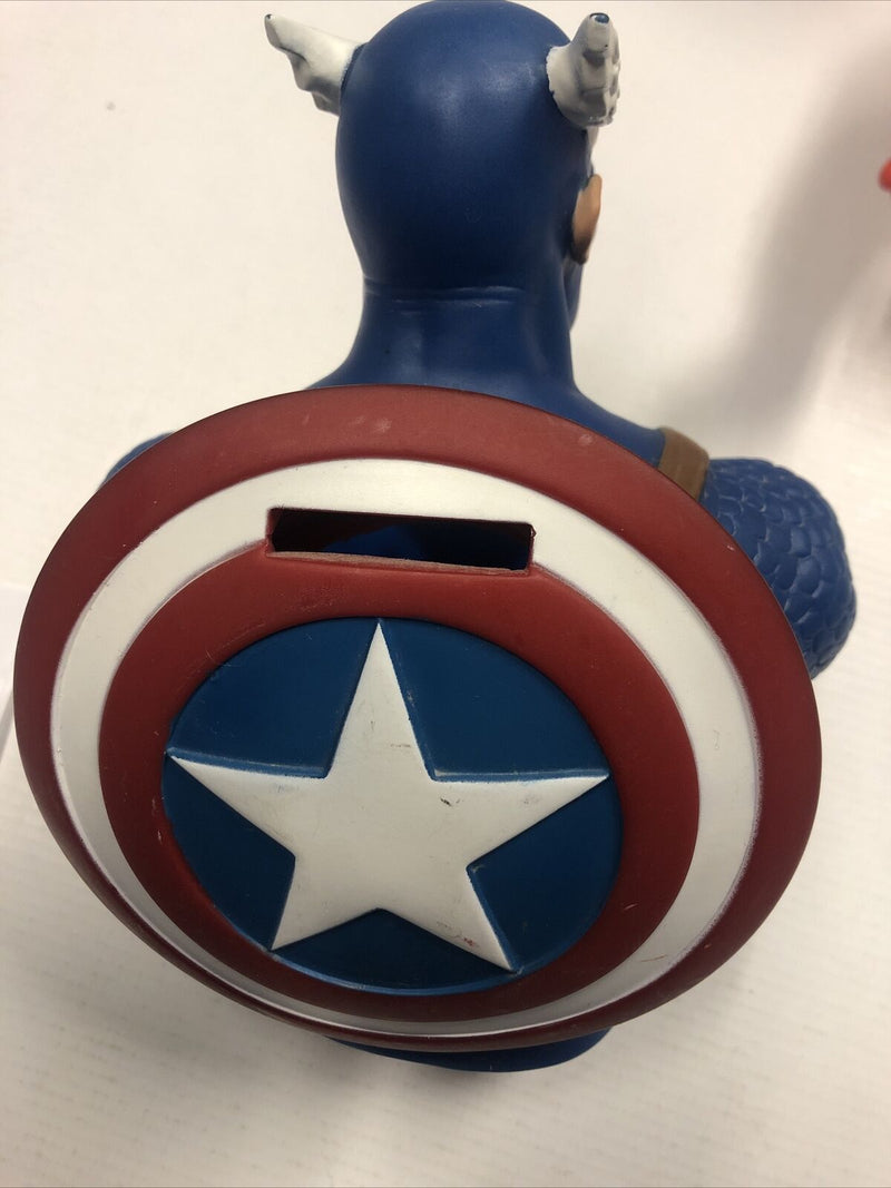 Captain America Bust Bank Marvel