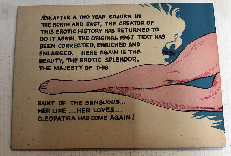 The Life And Loves Of Cleopatra (1969) Underground Comix | Harry