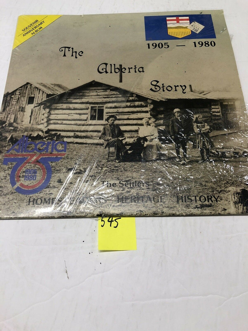 The Alberta Story 1905-1980. Vinyl LP Album