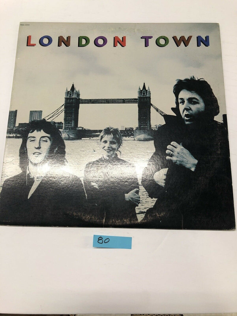 Wings London Town Vinyl LP Album