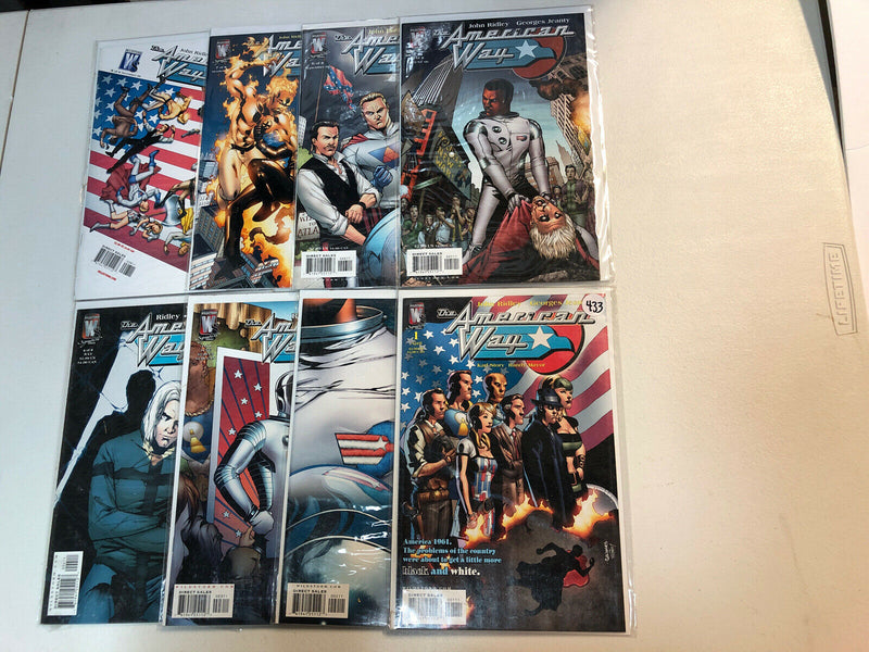 The American Way (2006) #1 2 3 4 5 6 7 8 #1 - 8 (VF/NM) Complete Set Run