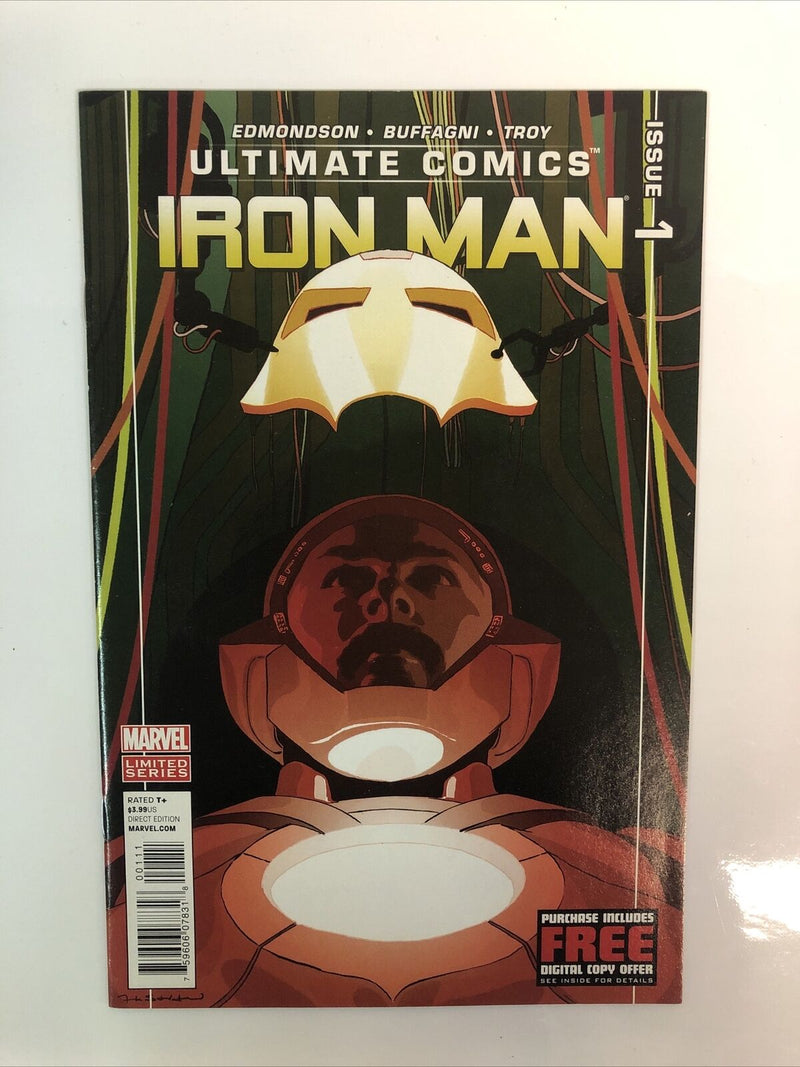 Ultimate Comics Iron Man (2012) Complete Set