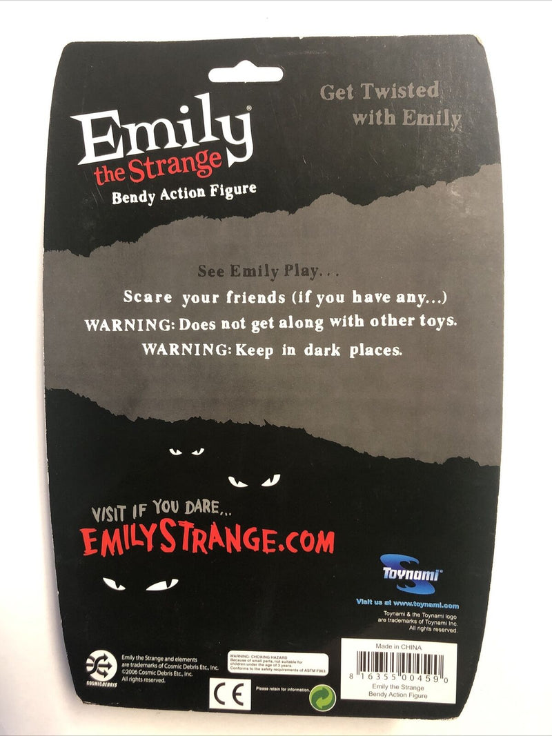 Emily The Strange and Mystery (2006) Action Figure Bendy Emily