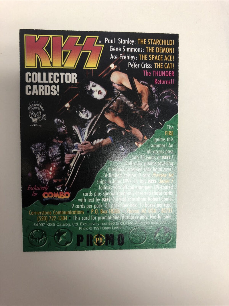 KISS Promo Card (1997) Cornerstone P9 Spirit of '76 MINT Condition !