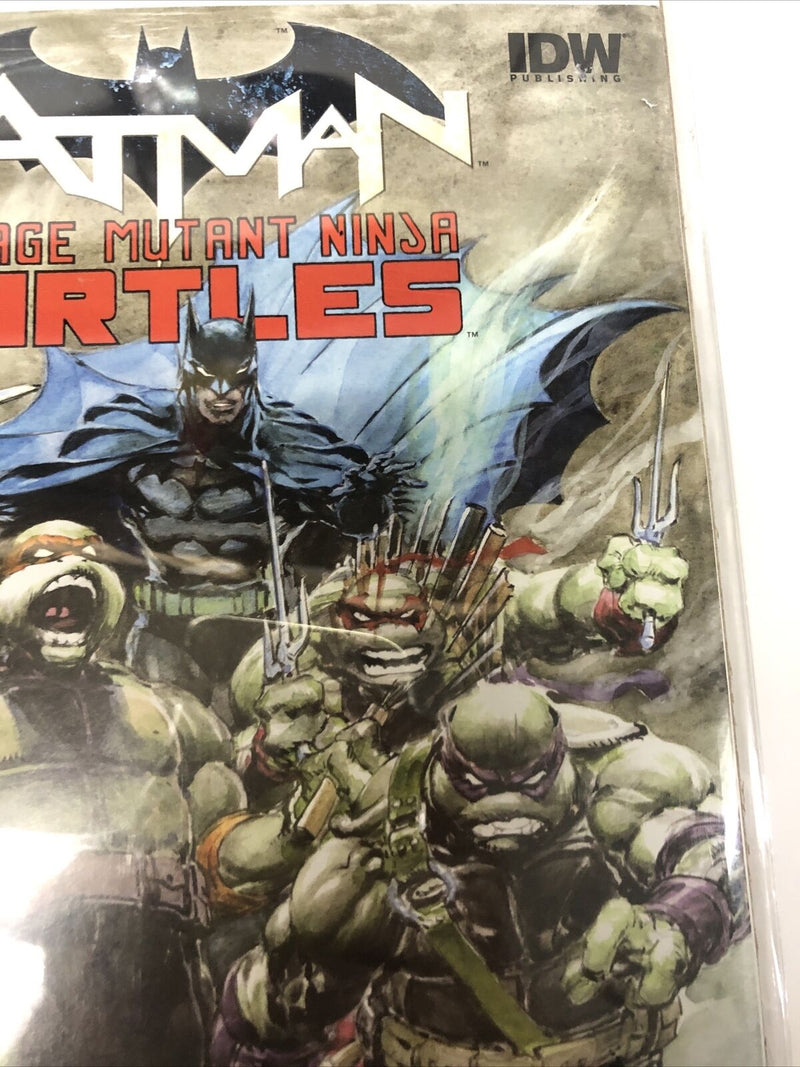 Batman Teenage Mutant Ninja Turtles • Signed Neal Adams • VF / NM IDW Publishing
