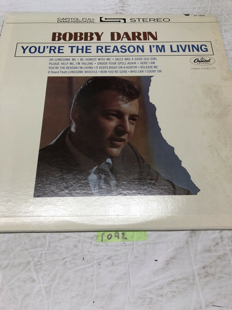 Bobby Darrin You”re the Reason I’m Living Vinyl  LP Album