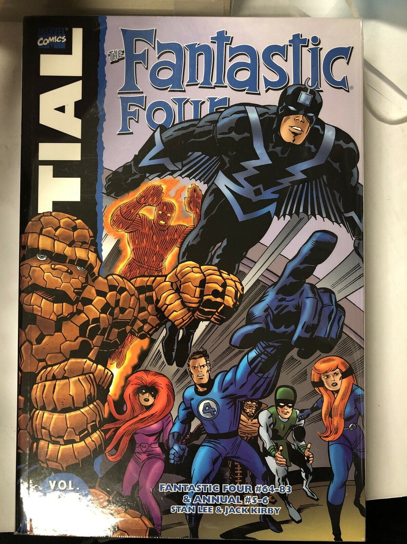 Essential The Fantastic 4 Vol.4(2001) Marvel TPB SC Stan Lee