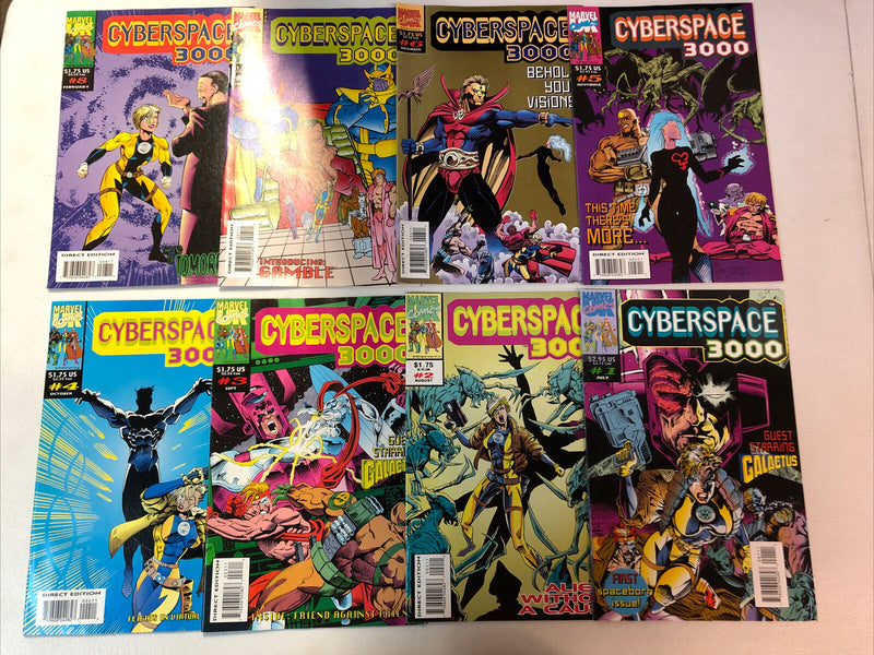 Cyberspace 3000 (1993) #1-8 (VF/NM) Complete Set Galactus story #1-3