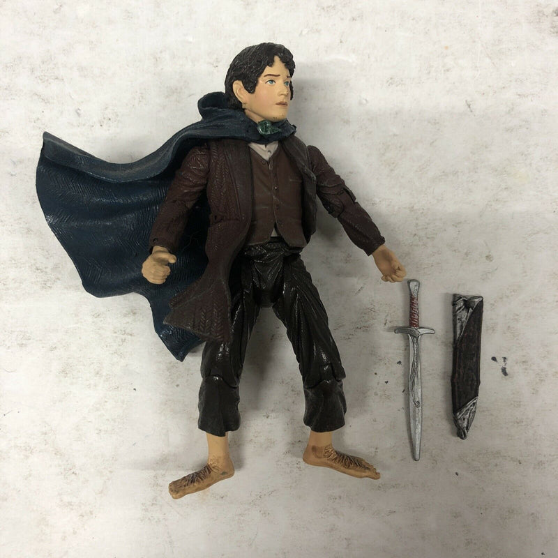 lord of the rings marvel entertainment 2002 frodo action figure Complete Mint