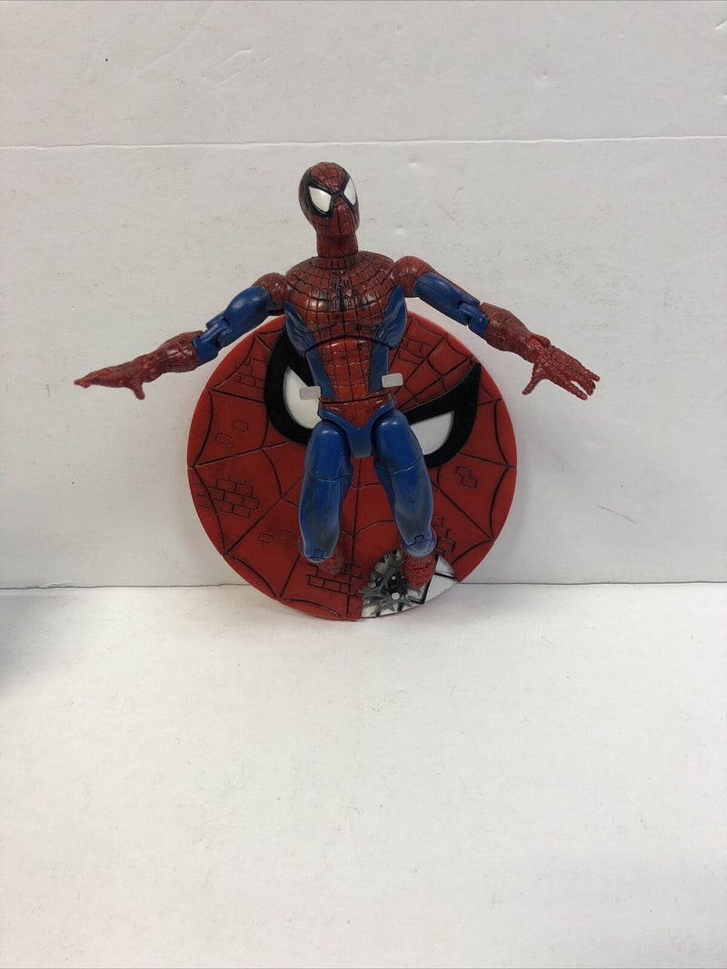Spider-man Classic 1 Spider-man Wall Mount (2001) Complete Mint Rare