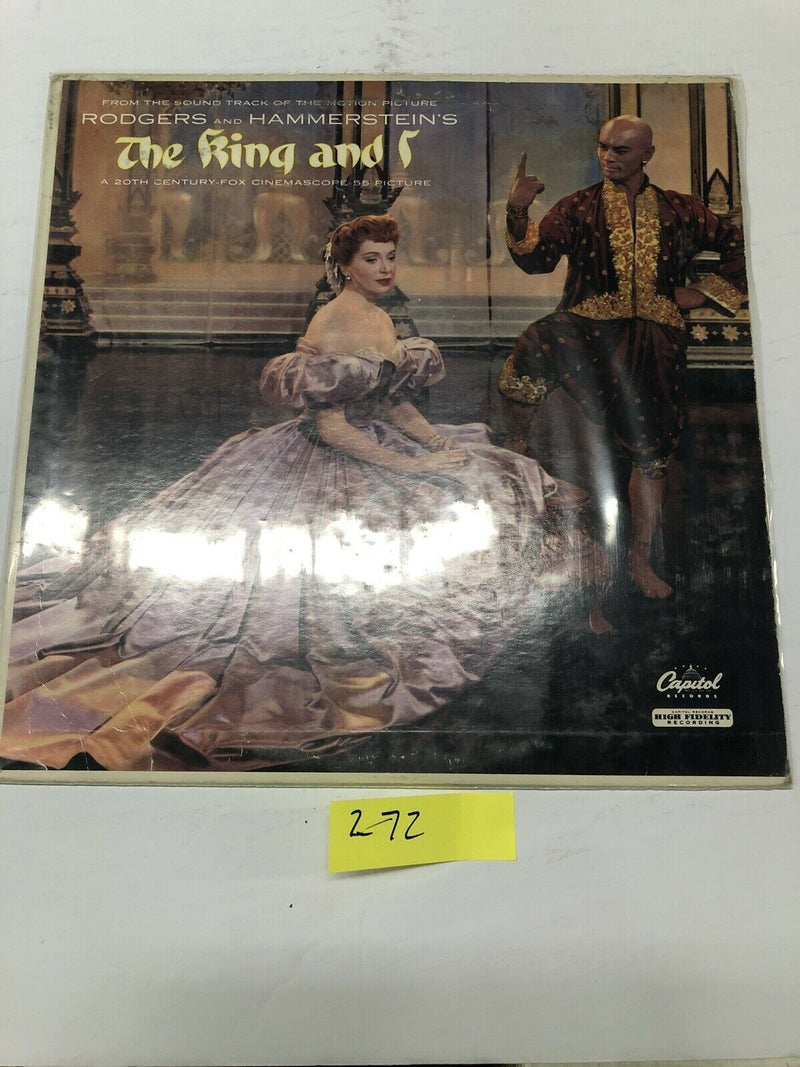 The King And I Motion Picture Soundtrack Vinyl  LP Album