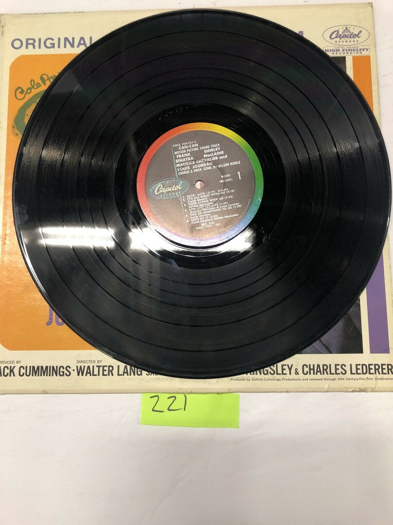 Cole Porter’s Can Can Original Soundtrack Vinyl LP Album