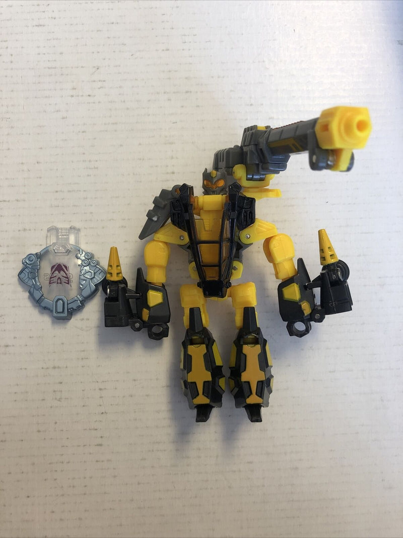 Yellow TAKARA TRANSFORMERS GALAXY FORCE GD-13 RAMBLE Action Figure Complete Mint