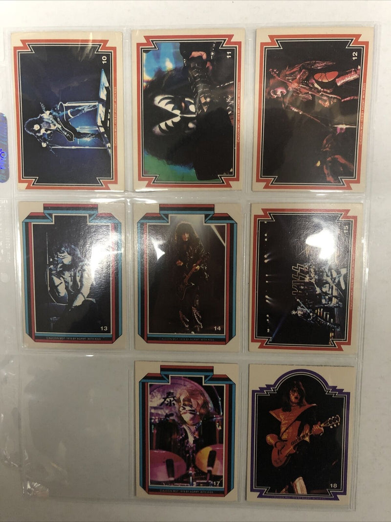 KISS Army Aucoin MGT Cards (1978)By AGRMT With KISS -incomplete Set Of 51 Cards