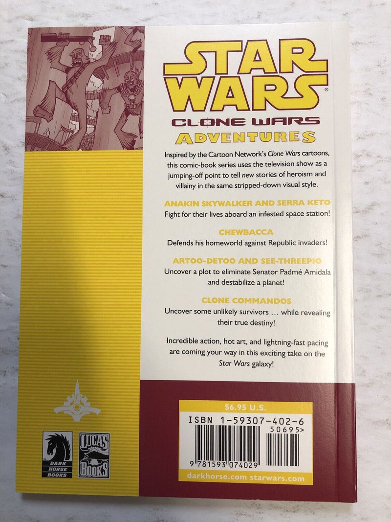 Star Wars Clone Wars Adventures Vol.4 (2005) Dark Horse TPB SC