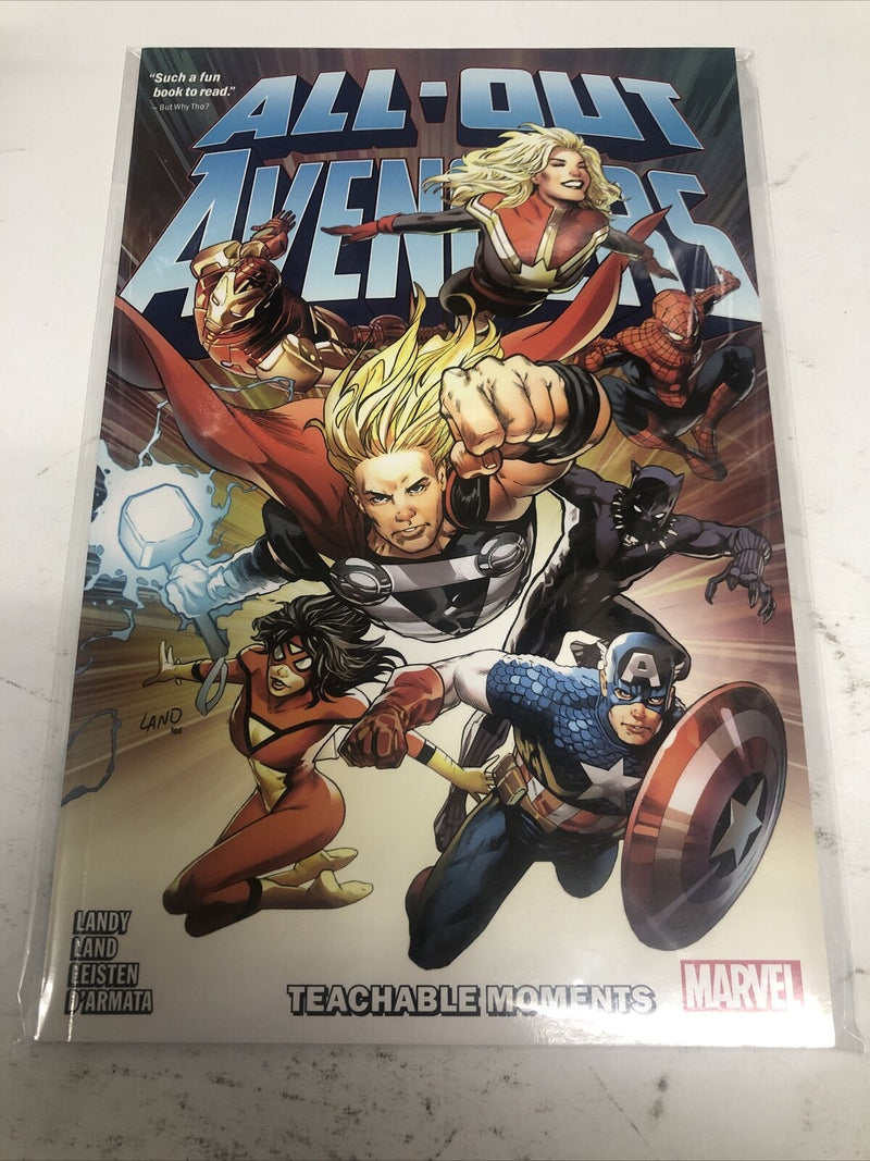 All-Out Avengers Teachable Moments (2023) Marvel SC Landy