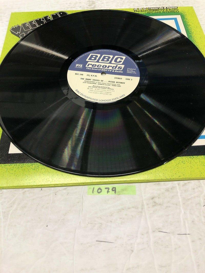 The Many Voices Of Peter Ustinov Vinyl  LP Album