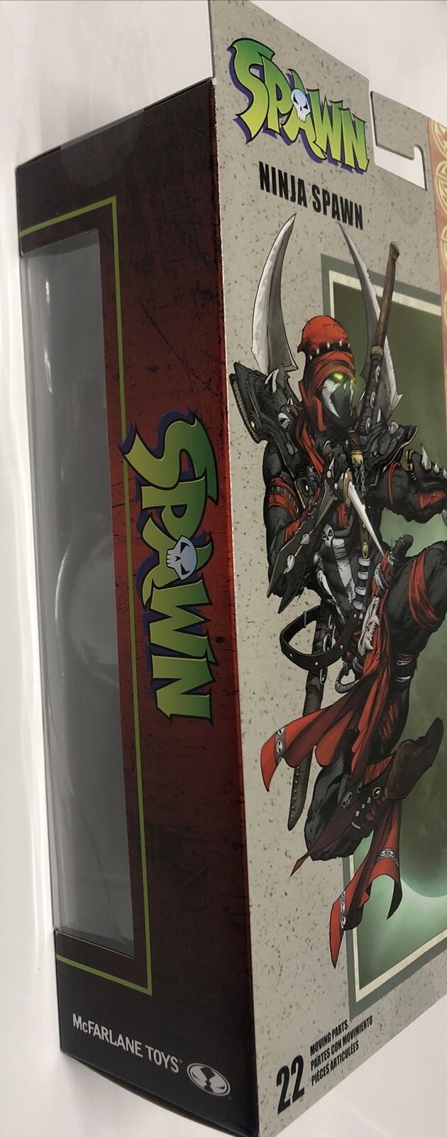 McFarlane Toys Spawn Ninja Spawn  7" Wave 3 Figure Box Sealed 2022