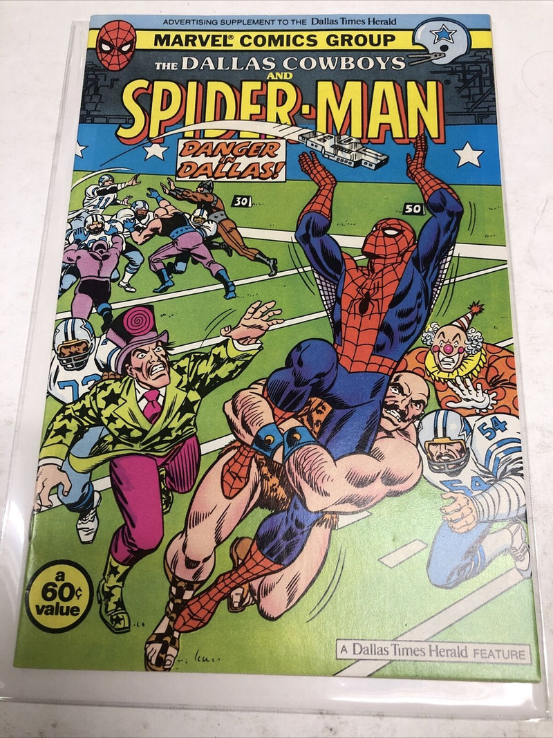 The Dallas Cowboys And Spider-Man (1963) Giveaway Fine Copy