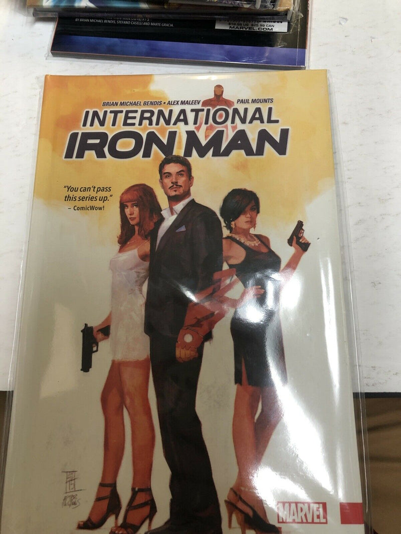 International Iron Man (2016) Marvel TPB HC Brian Michael Bendis