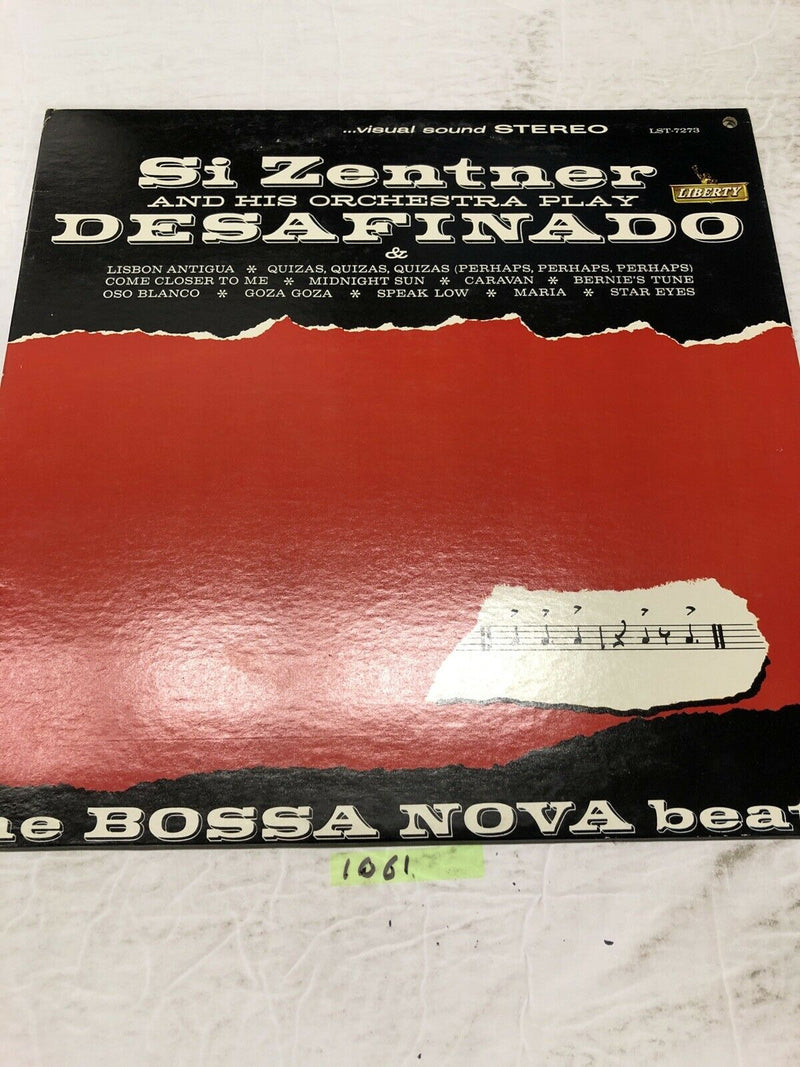 Si Zentner Orchestra Desafinado Vinyl  LP Album