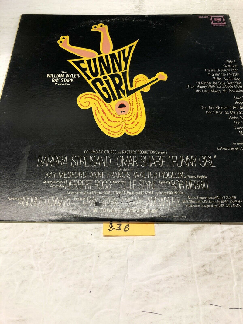Funny Girl  Original Motion Soundtrack Vinyl LP Album
