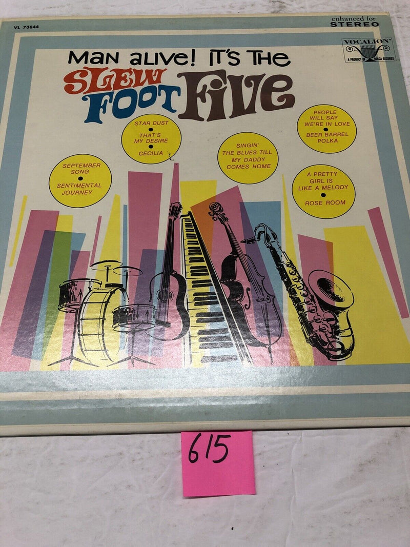 Man Alive It’s The Slew Foot Five Vinyl LP Album