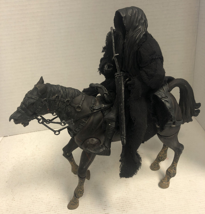 Lord Of The Rings FOTR Ringwraith & Horse Toybiz Deluxe Horse and Rider Set