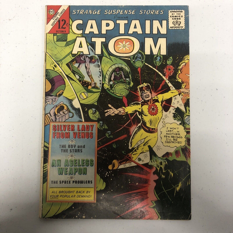 Captain Atom (1965) # 77 (G/VG) Strange Suspence Stories Vol # 1 Charlton Comics
