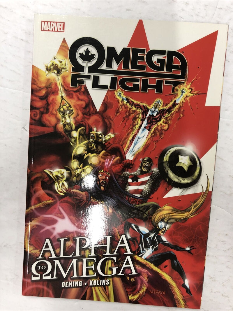 Omega Flight Alpha To Omega (2007) Marvel TPB SC Oeming