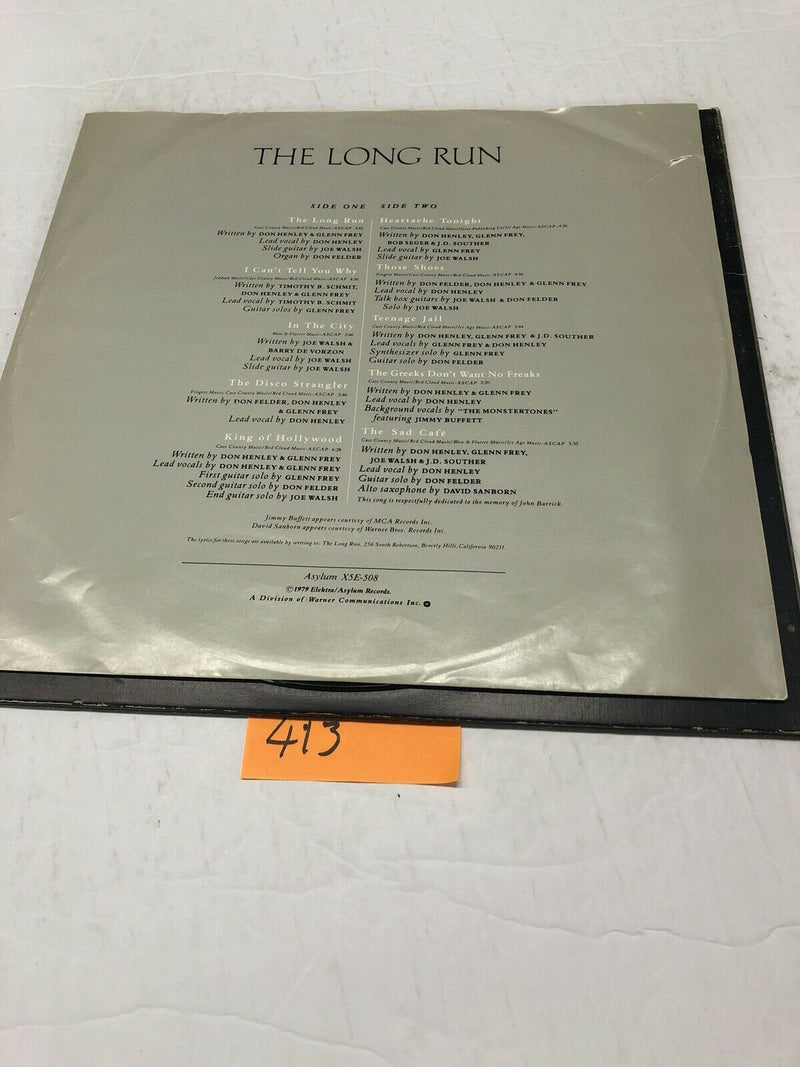 The Eagles The Long Run  Vinyl LP Album