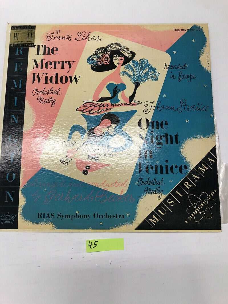 The Merry Widow One Night In Venice Vinyl LP Album