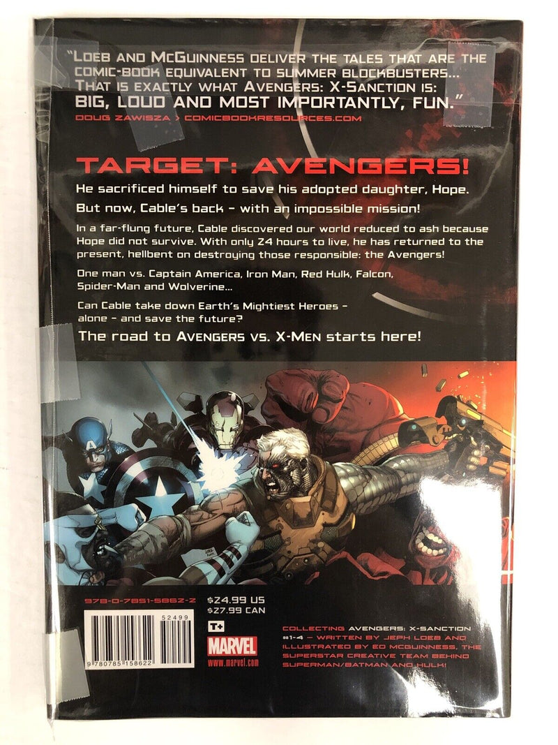 Avengers: X-Sanction HC Hardcover (2012) Loeb | McGuiness