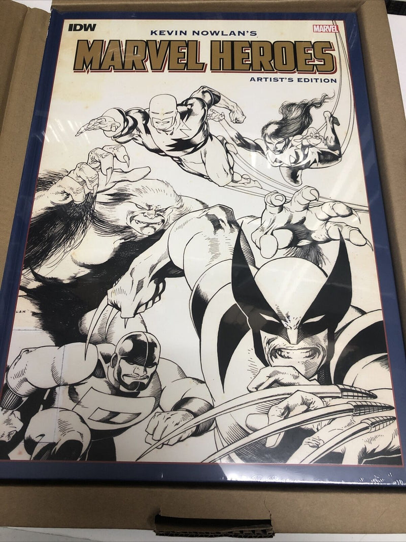 Kevin Nowlan's Marvel Heroes Artist's Edition by Kevin Nowlan (2023)