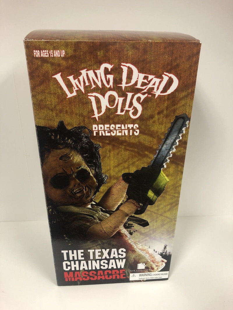 Living Dead Dolls Texas Chainsaw Massacre Leatherface Horror Exclusive Figure